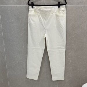 Chico's Elegant Cream Trousers